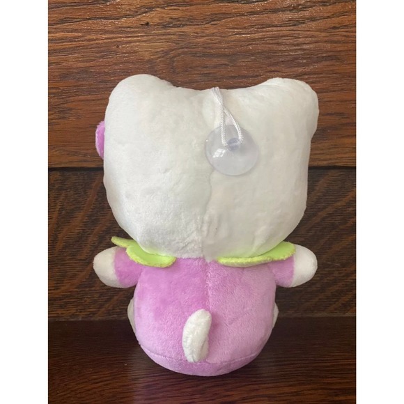 NWOT 8" Purple Grapes PLUSH HELLO KITTY Stuffed Animal Doll Toy Cat 3+ - Picture 7 of 8